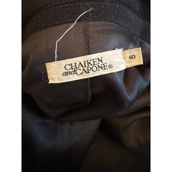Ladies 8 Chaiken and Capone Beautiful Wool Coat - Picture 4 of 4